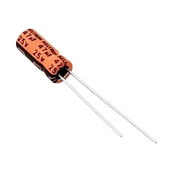 47uf / 63v Electrolytic Capacitor — Power & Components