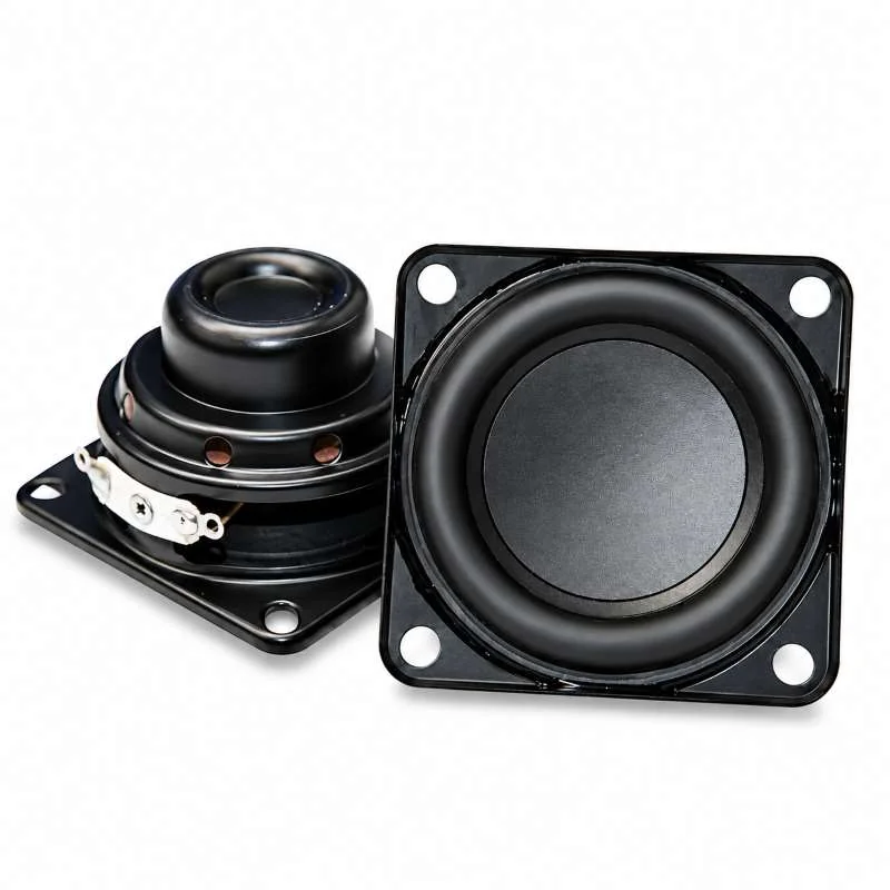 48mm Square Internal Magnet Speaker – 4Ohms 5W — Display & Communication