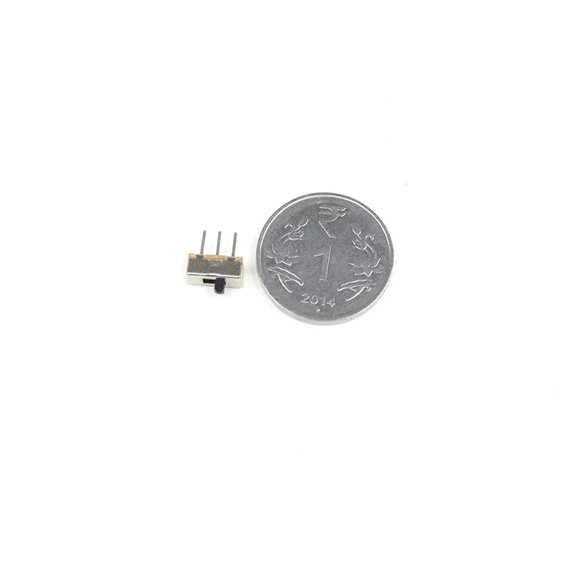 4mm SPDT 1P2T Slide Switch (Pack of 10) — Power & Components — Back view