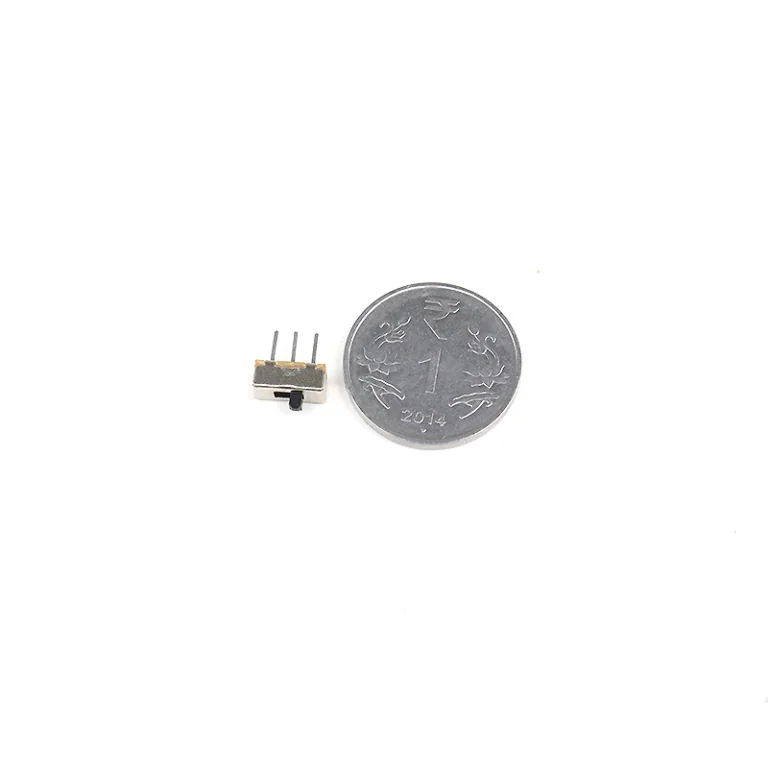 4mm SPDT 1P2T Slide Switch (Pack of 10) — Power & Components — Detail / close-up