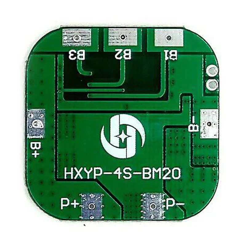 4S 20A 18650 Lithium Battery Protection Board — Power & Components — Back view