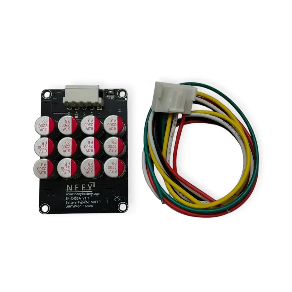 4S 5A Active Balancer Equalizer Board for LiFePO4/Li-ion — Power & Components — Detail / close-up