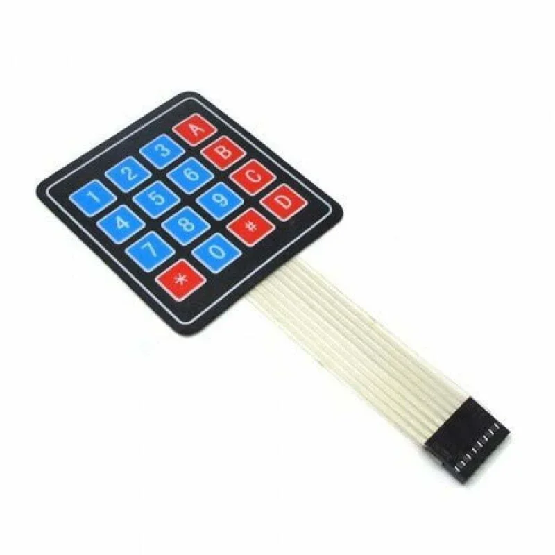 4×4 Matrix 16 Keypad Keyboard Module 16 Button MCU — Power & Components