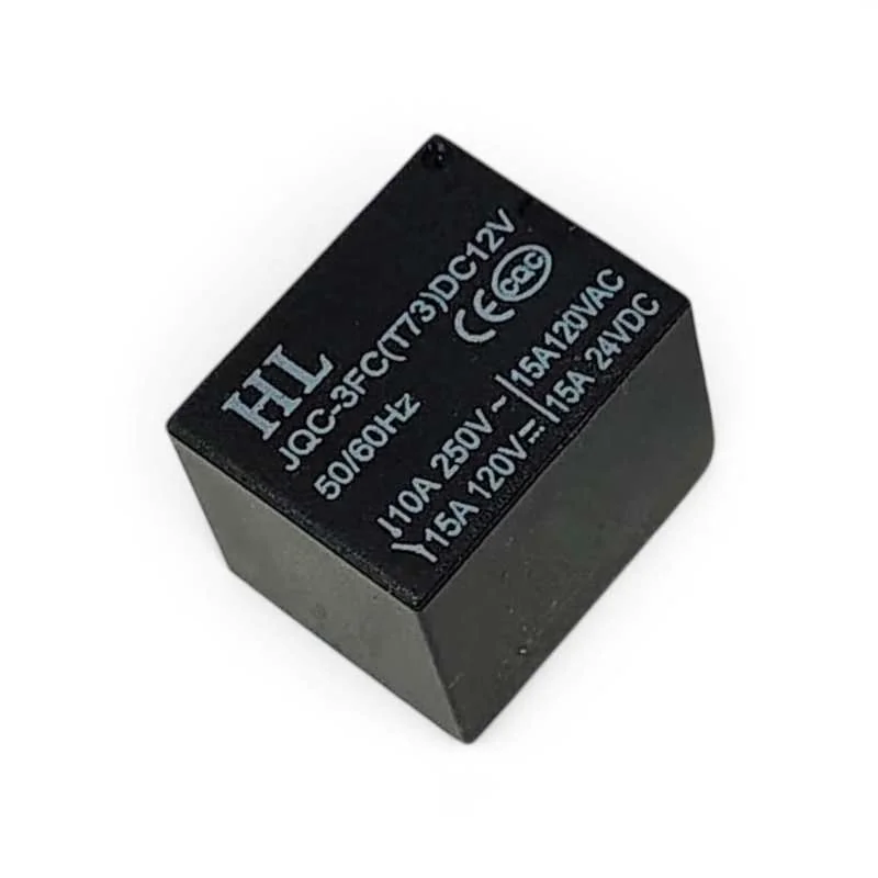 5 Pin Mini SPDT Relay 12V 10A 250V PCB Mount Electromagnetic Relay — Power & Components