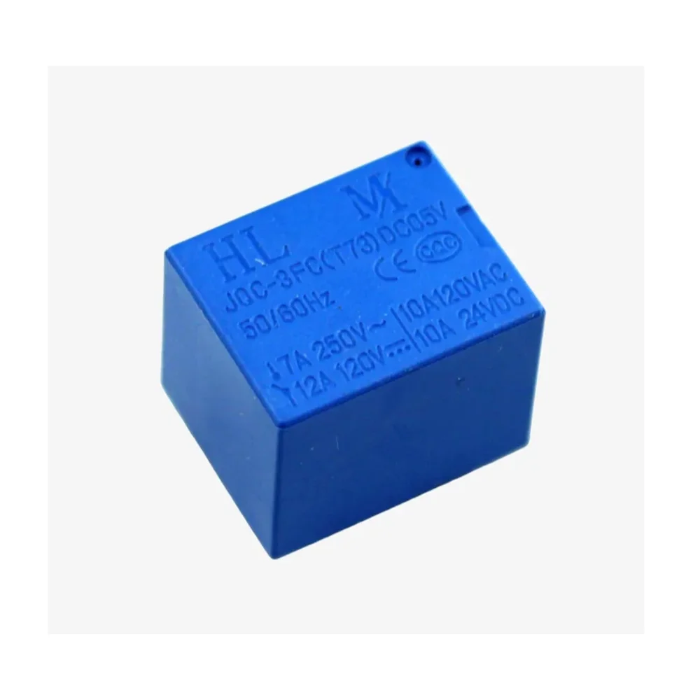 5V 10A PCB Mount Relay SPDT 5 Pin Electromechanical Relay for DIY Electronics — Power & Components