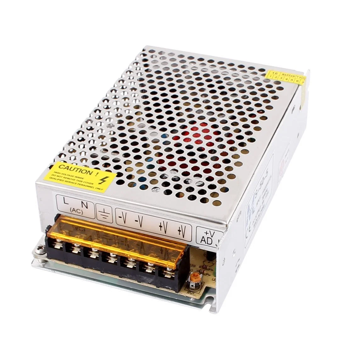 5V 10A SMPS – 50W – DC Metal Power Supply — Power & Components