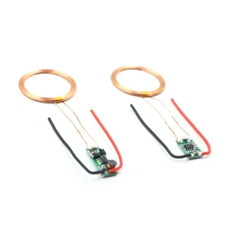 5V 1A Wireless Power Supply Transmitter Receiver Charging Coil Module — Power & Components — Back view