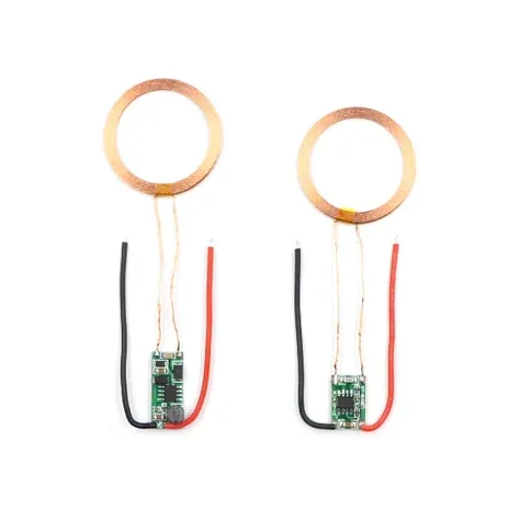 5V 1A Wireless Power Supply Transmitter Receiver Charging Coil Module — Power & Components