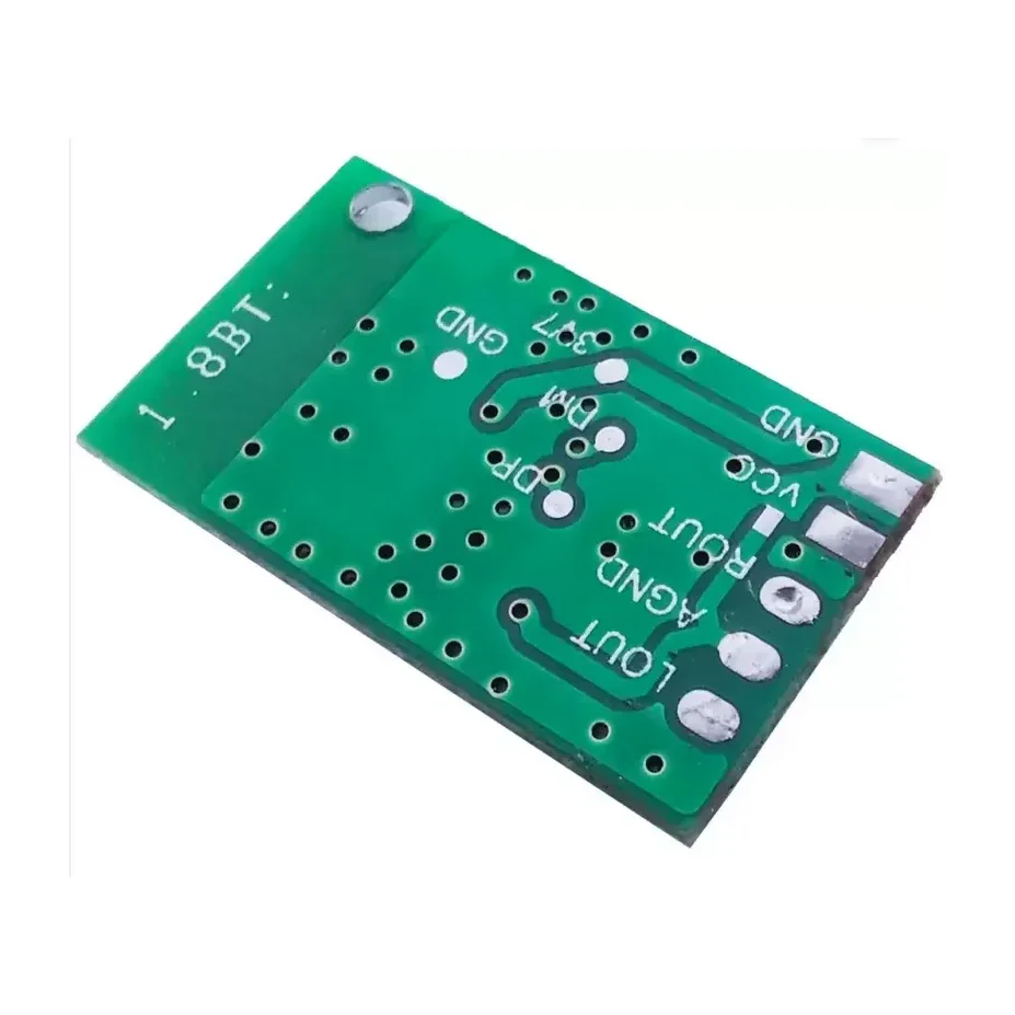 5v Bluetooth Audio Receiver Module — Display & Communication — Back view