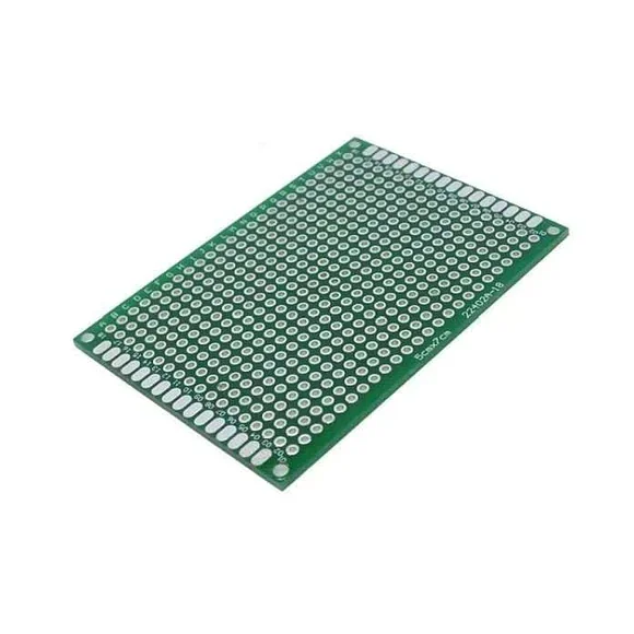5x7cm Double Sided Universal PCB Prototype Board 2.54mm Hole Pitch — Power & Components