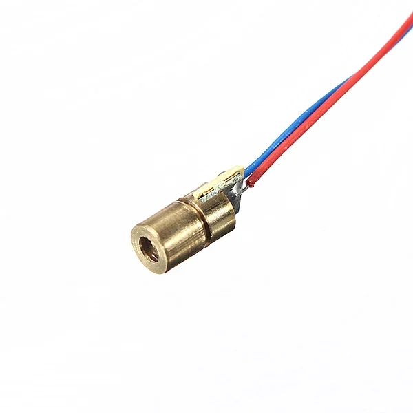 650nm 6mm 5V DC 5mW Mini Laser Dot Diode Module — Power & Components
