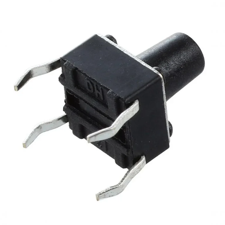 6x6x8mm Tactile Push Button Switch (Pack of 20) — Power & Components — Detail / close-up