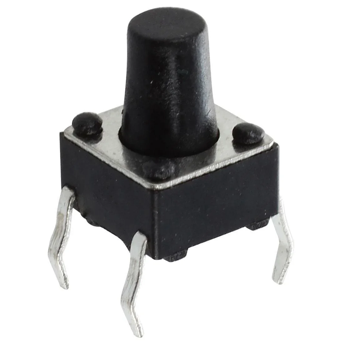 6x6x8mm Tactile Push Button Switch (Pack of 20) — Power & Components