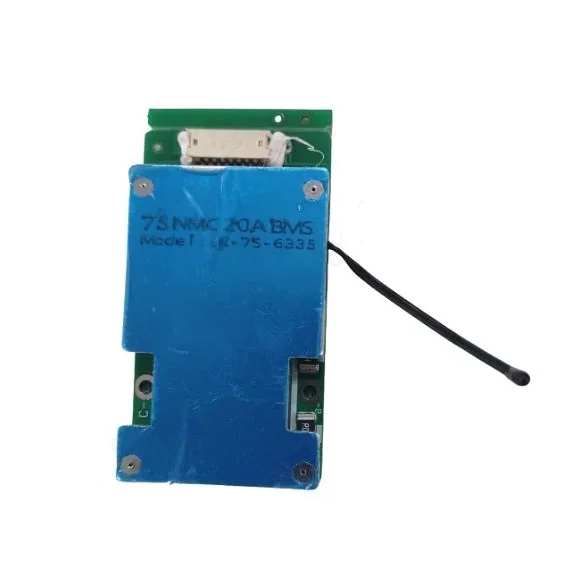 7S 20A BMS for 18650 Lithium-Ion Battery Pack – Protection Board with Connector — Power & Components