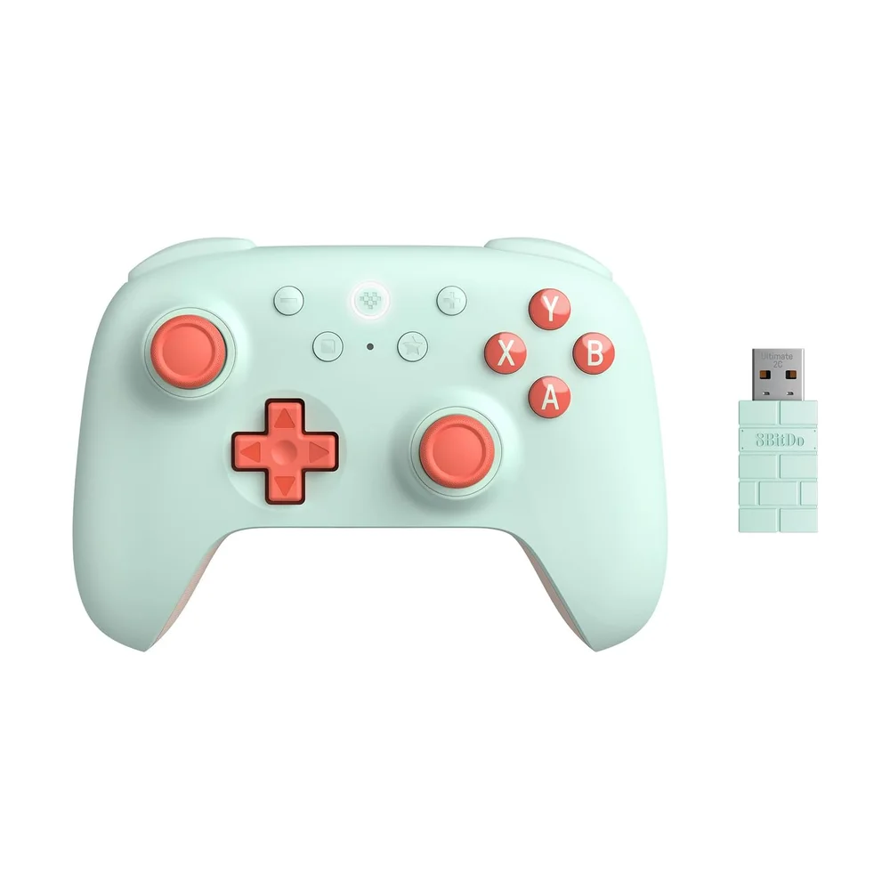 8BitDo Pro 2 Bluetooth Controller — Detail / close-up