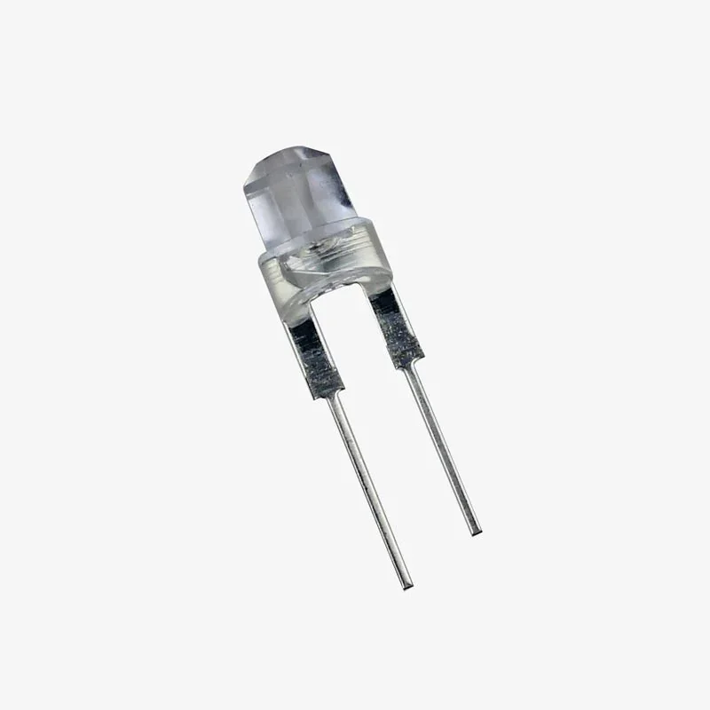 8mm White Color LED – Diamond Shape LED — Power & Components