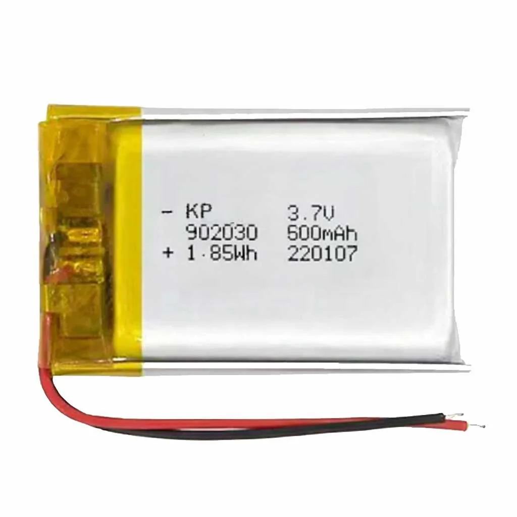 902030 3.7V 600mAh LiPo Rechargeable Battery for Bluetooth Speaker, RC Drone, Toys, DIY & Robotics — Power & Components