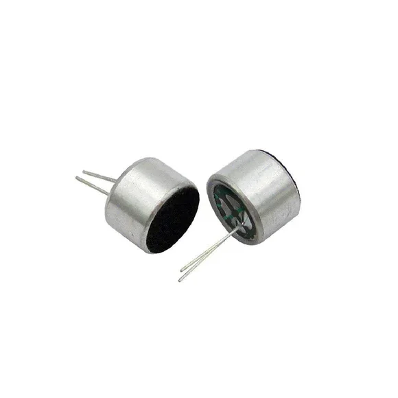 9mm x 7mm Through Hole MIC Electret Microphone Condenser Pickup — Power & Components — Back view