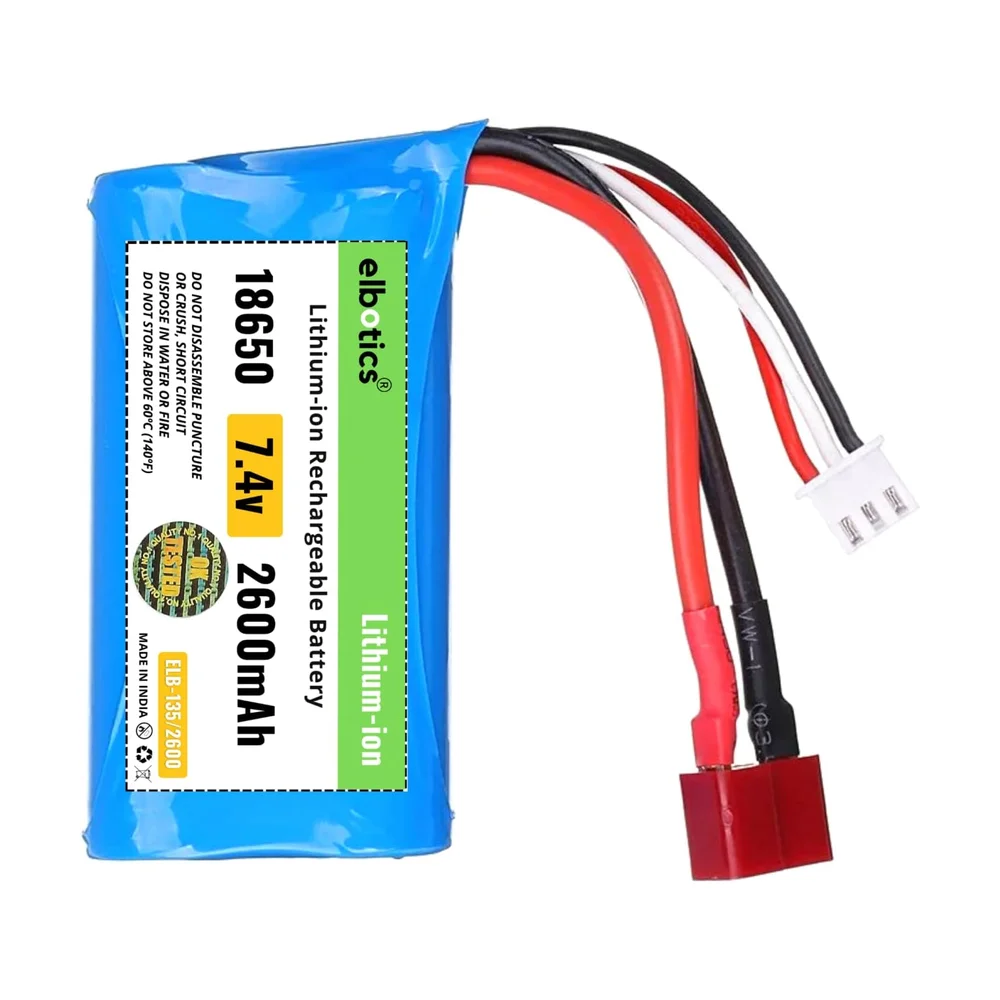 9V Rechargeable Li-Ion (650 mAh) — Power & Components