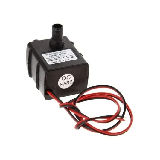 AD20P-1230C Ultra-Quiet DC 12V 3M 240L/H Brushless Submersible Water Pump with Cable 45cm — Motors & Actuators — Back view
