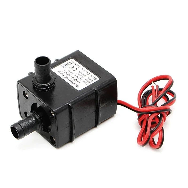 AD20P-1230C Ultra-Quiet DC 12V 3M 240L/H Brushless Submersible Water Pump with Cable 45cm — Motors & Actuators