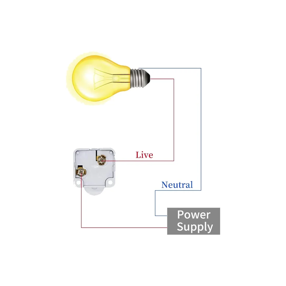 Almirah Wardrobe Switch – 250V AC 6A Momentary Push-to-Off Switch — Power & Components — Pinout diagram
