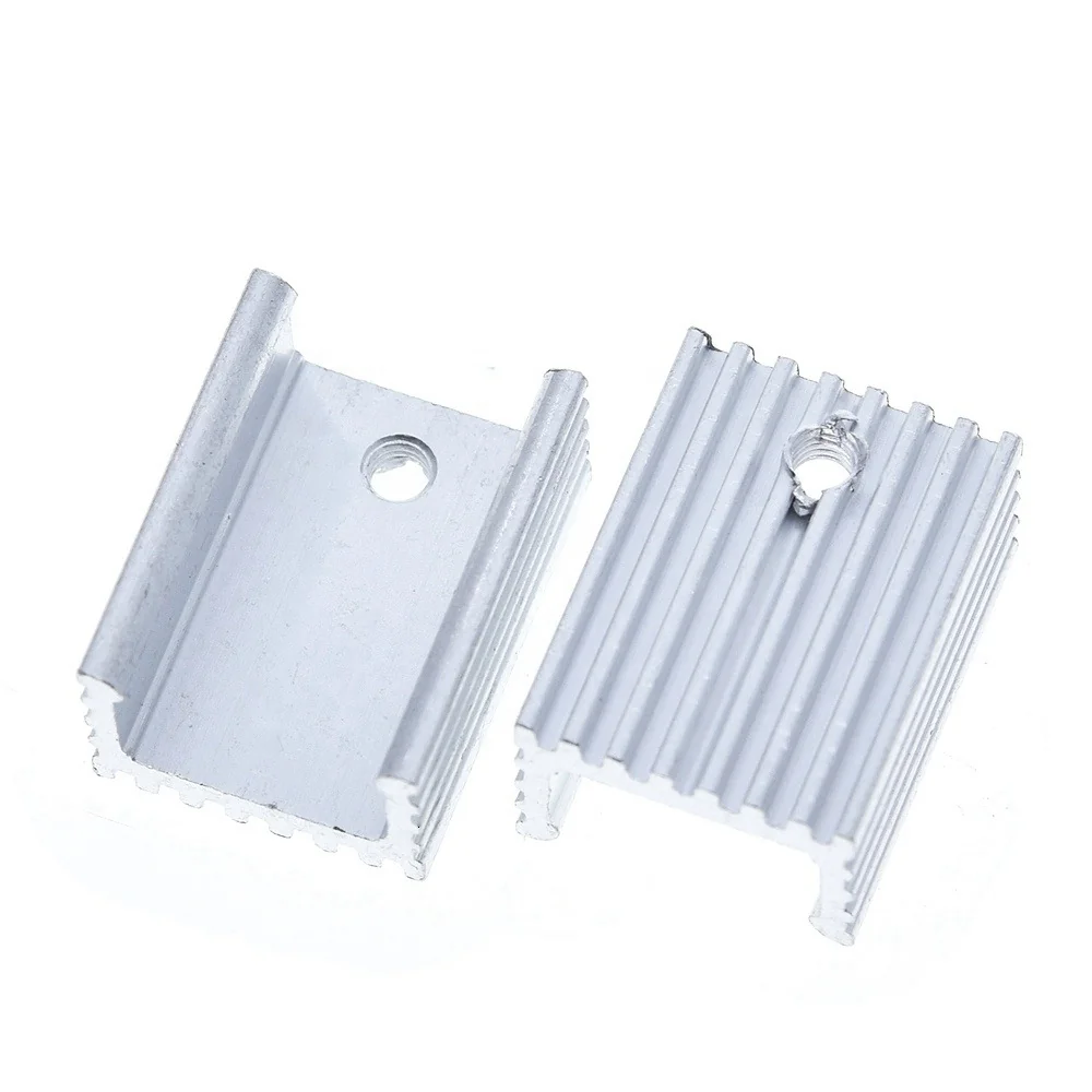 Aluminum Heat Sink for TO-220 Mosfet Transistor — Power & Components
