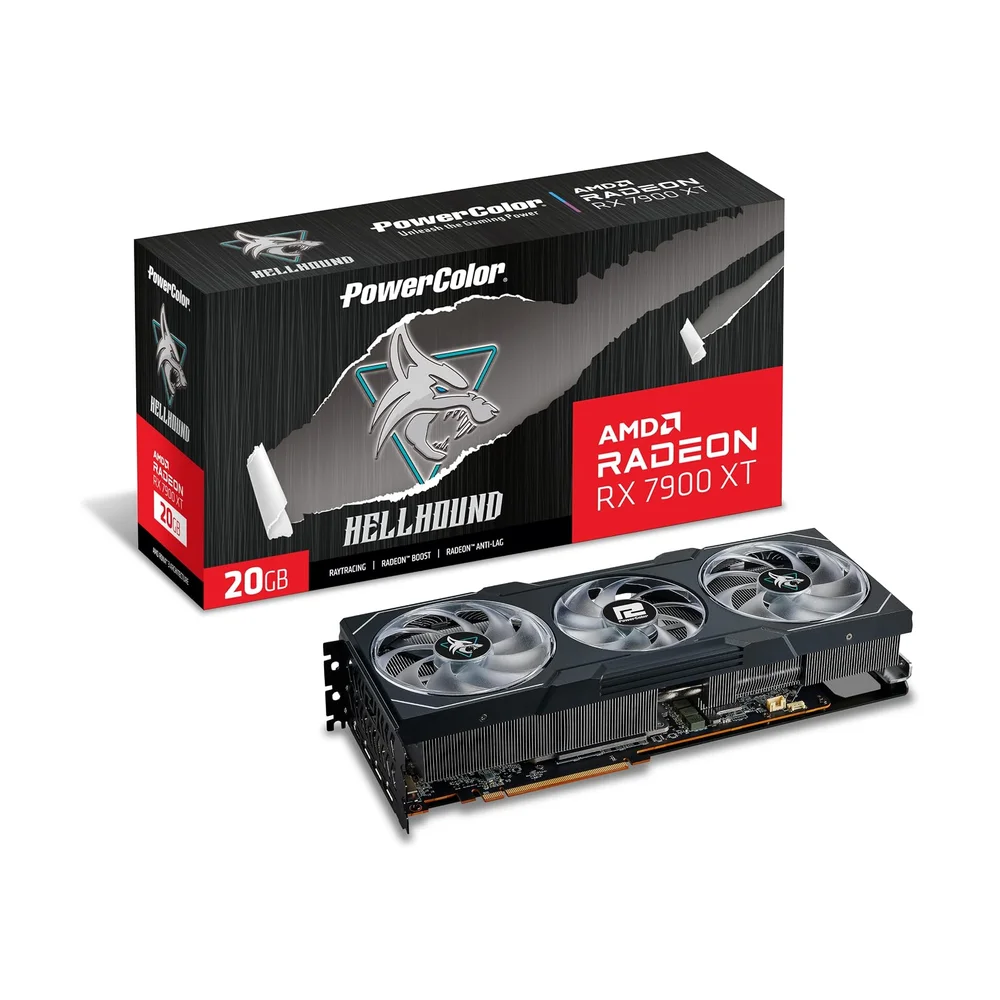 AMD Radeon RX 7900 GRE (16 GB) — Back view