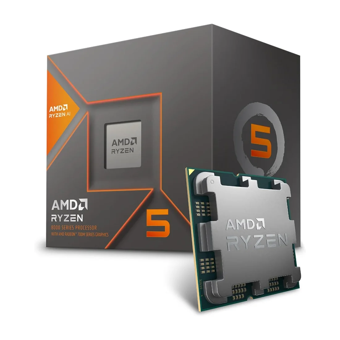 AMD Ryzen 5 8600G Processor with Radeon 760M Graphics & Ryzen AI