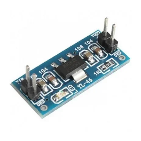 AMS1117 3.3V Power Supply Module — Power & Components — Pinout diagram