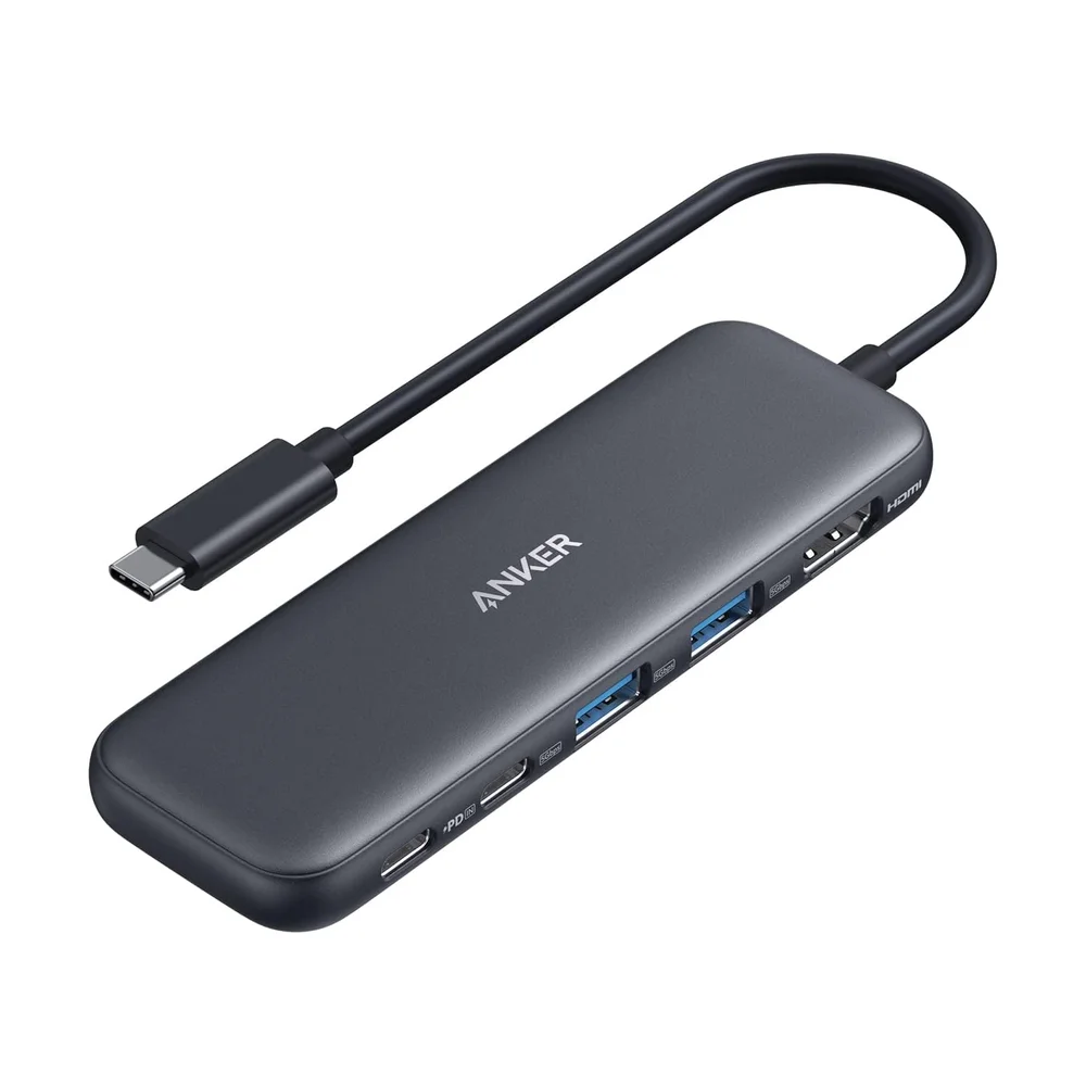 Anker 555 USB-C Hub 9-in-1 — Connectors & Wires
