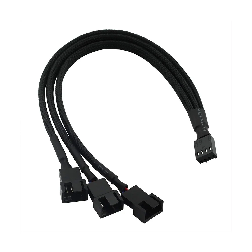 Arctic PWM PST Y-Cable (10 cm) — Back view