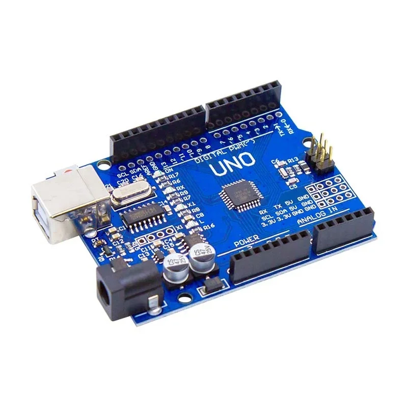 Arduino Uno R3 CH340G ATMega328P Development Board Compatible with Arduino — Microcontrollers — Back view