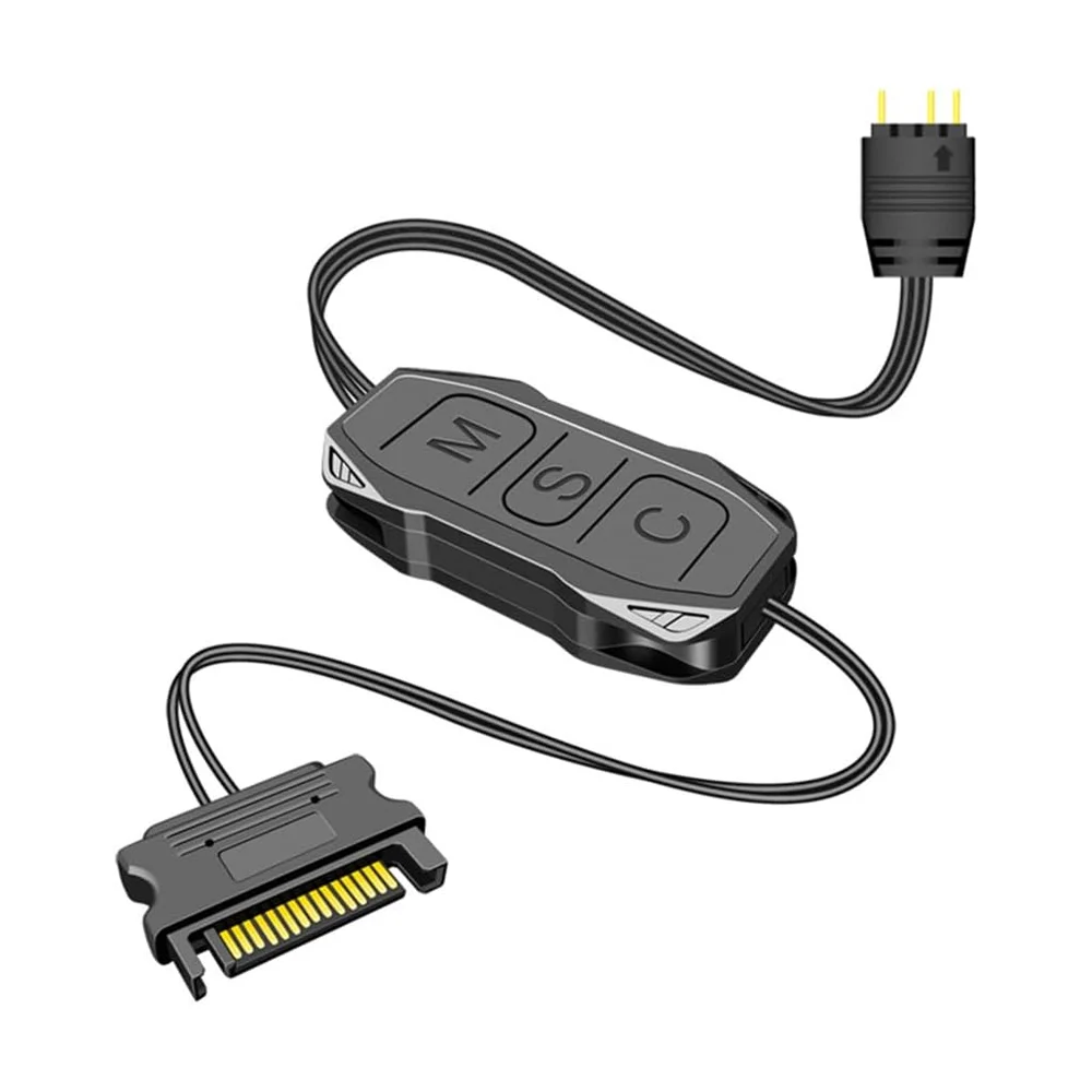 Deepcool 5V ARGB Controller (DA-100) — Back view