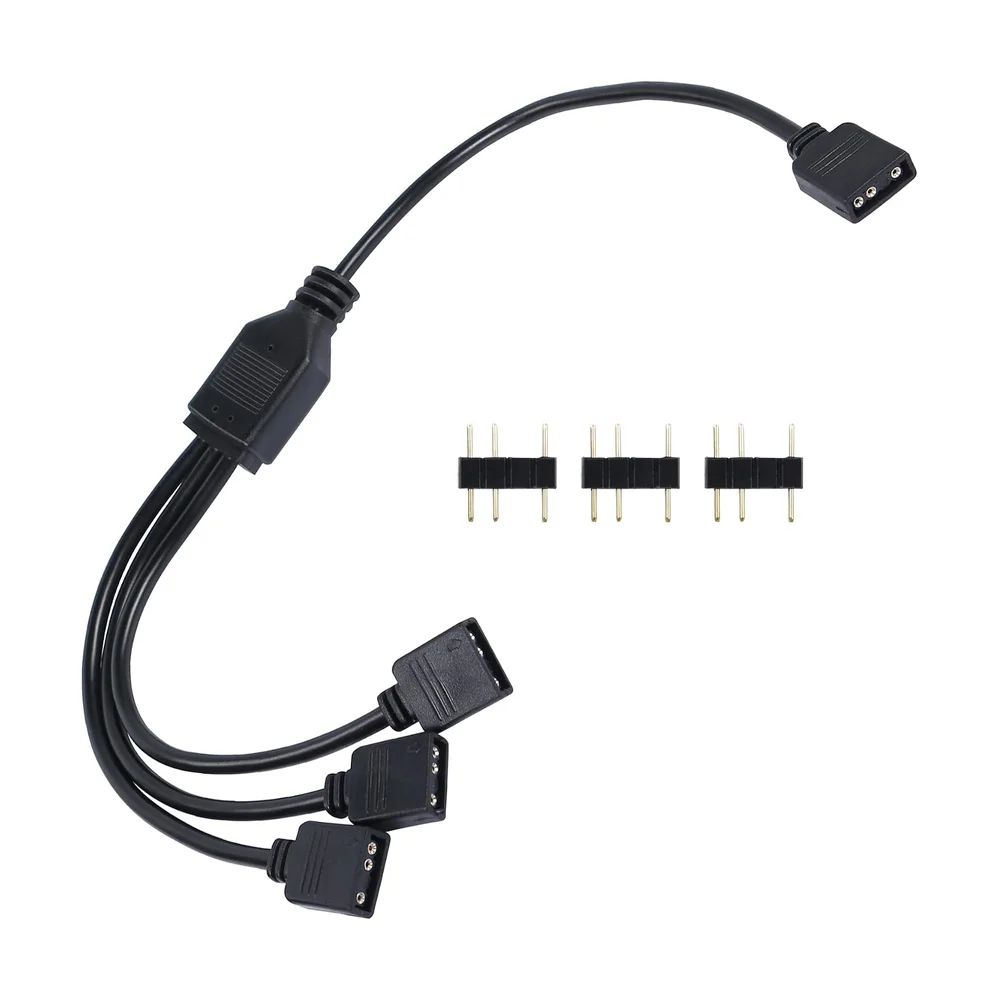 5V ARGB Splitter Cable (1-to-3) — Detail / close-up