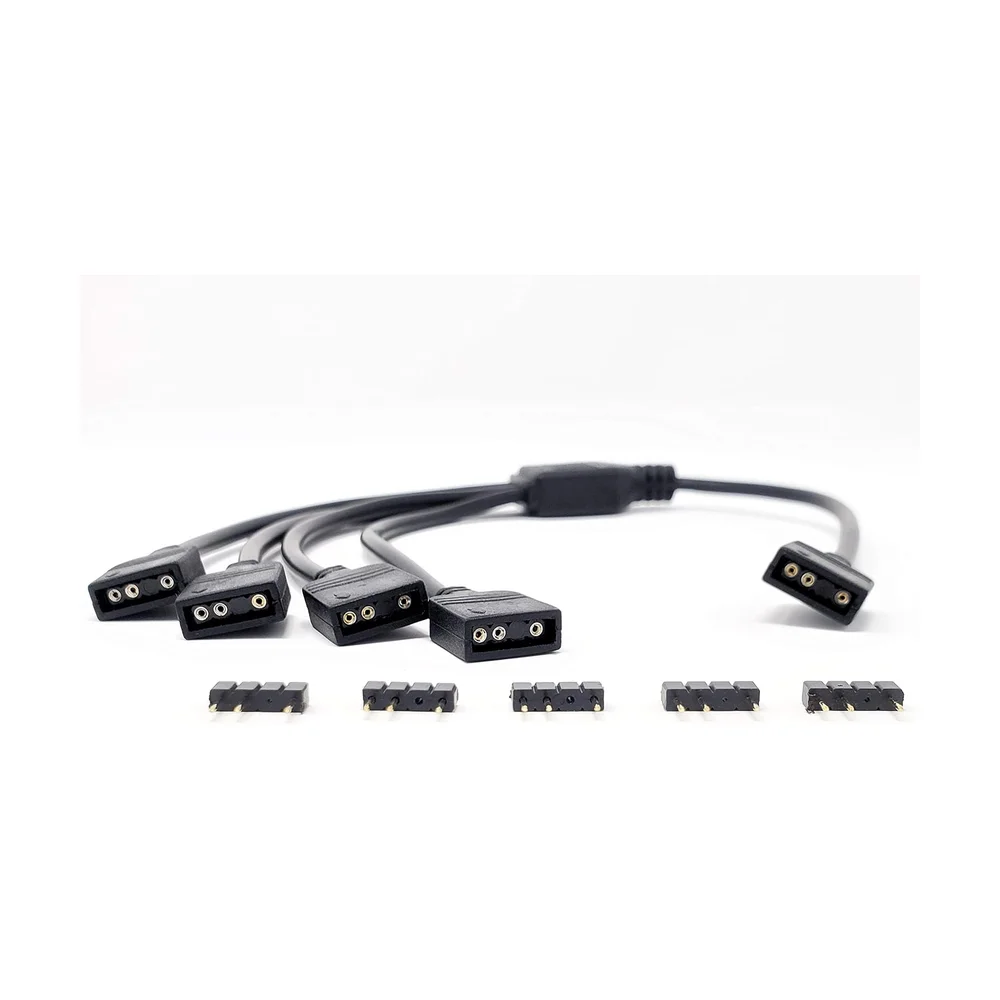 5V ARGB Splitter Cable (1-to-3) — Cases & Cooling