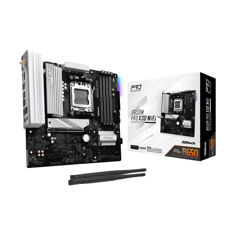 ASRock B650M PG Riptide WiFi — Detail / close-up