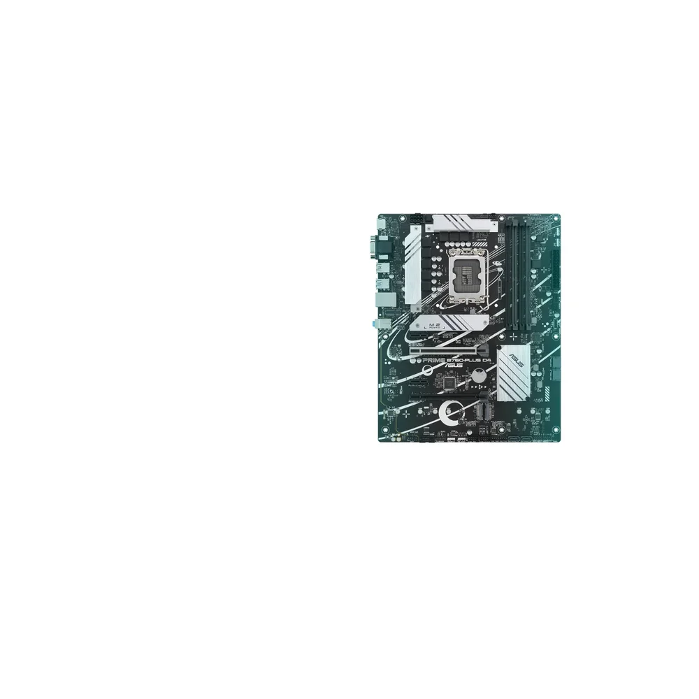 ASUS PRIME B760-PLUS D4 — Back view