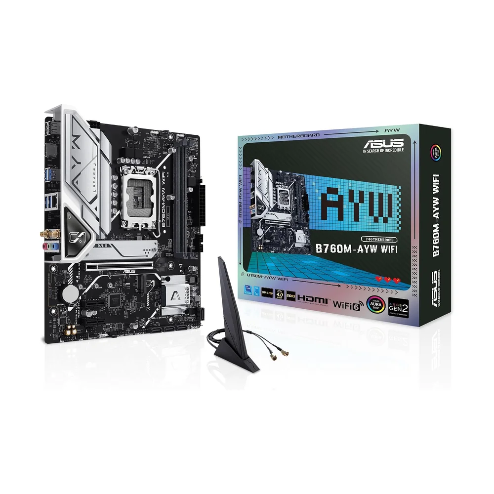ASUS ROG Strix B760-F Gaming WiFi — Back view