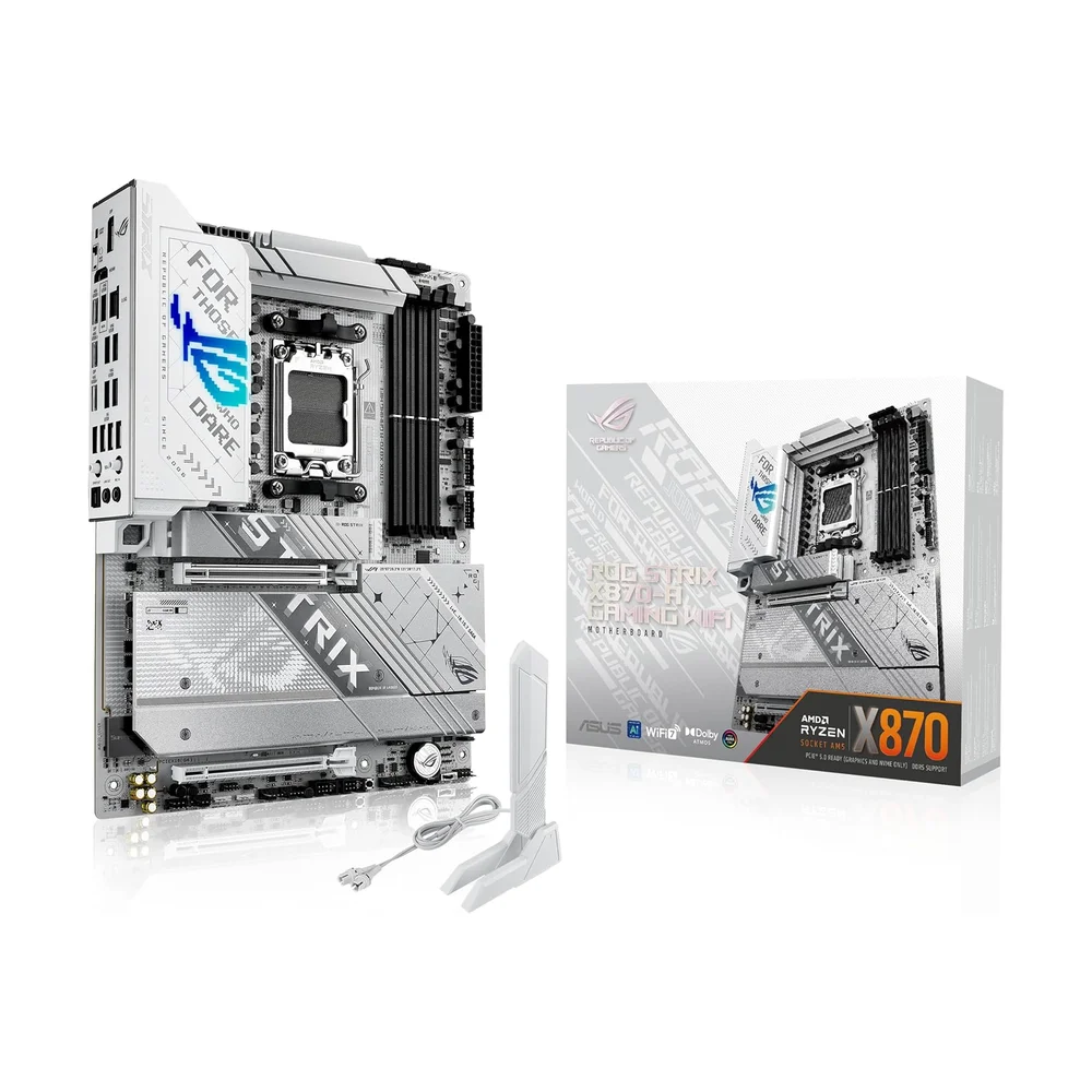 ASUS ROG Strix X870-A Gaming WiFi — Detail / close-up
