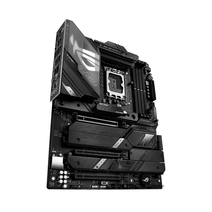ASUS ROG Strix Z790-E Gaming WiFi — Back view