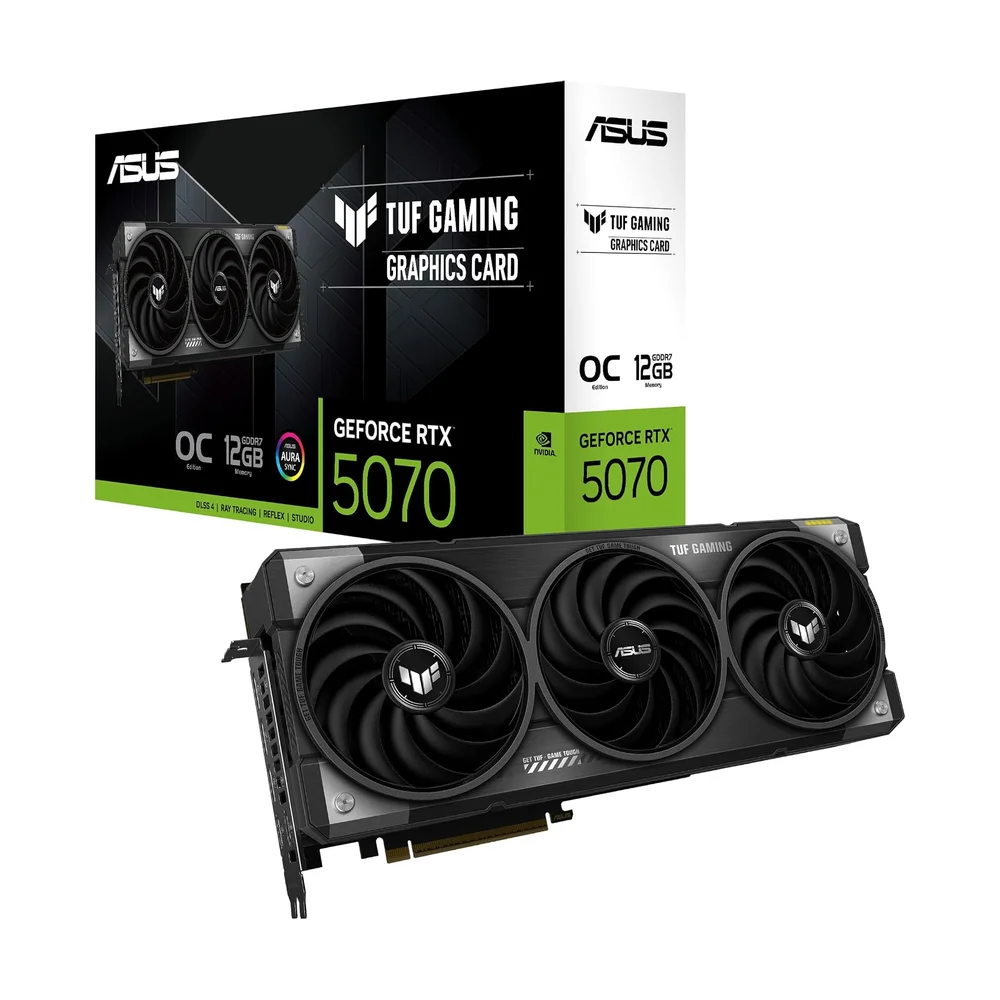 ASUS TUF Gaming RTX 4070 (12 GB) — Detail / close-up