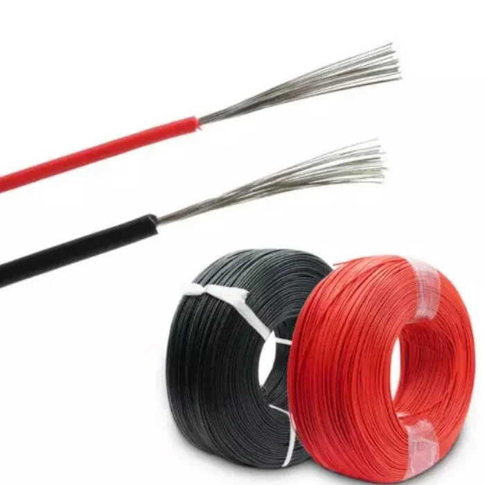Battery Voltage Wire 7/36 Black & Red 1 Meter – Flexible Copper Hook-Up Wire (Pair) — Sensors