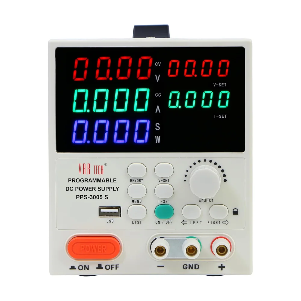 Bench Power Supply 30V 5A Variable — Back view