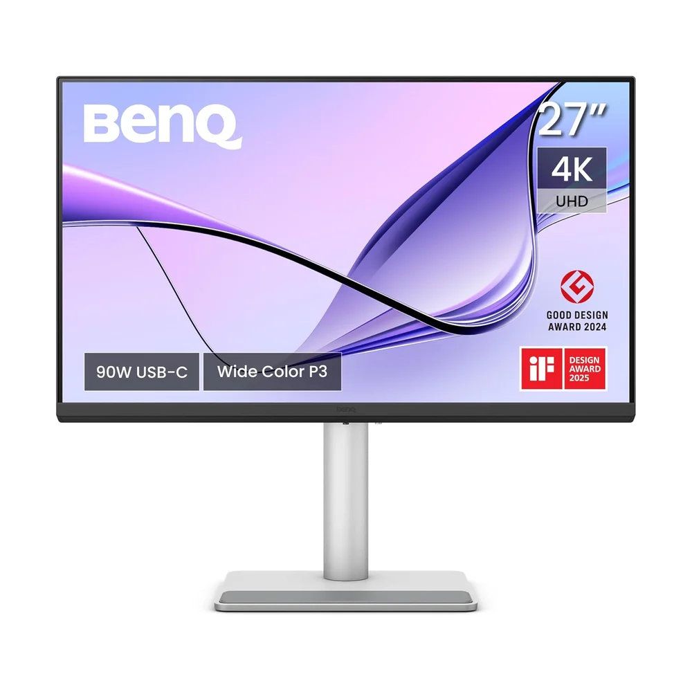 BenQ PD2725u DesignVue 27" 4K Thunderbolt 3 — Detail / close-up