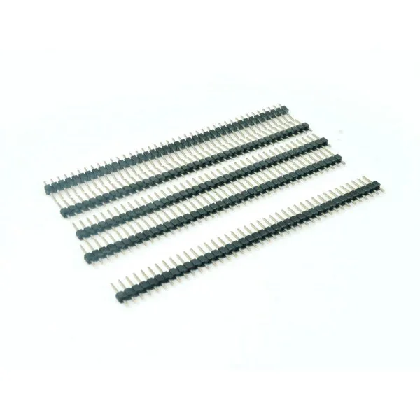Male Berg Strip 40 Pins — Detail / close-up