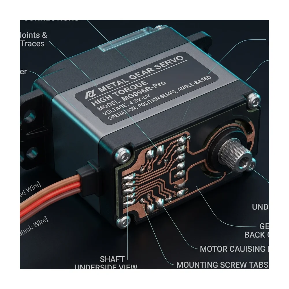 150 RPM BO Motor — Detail / close-up