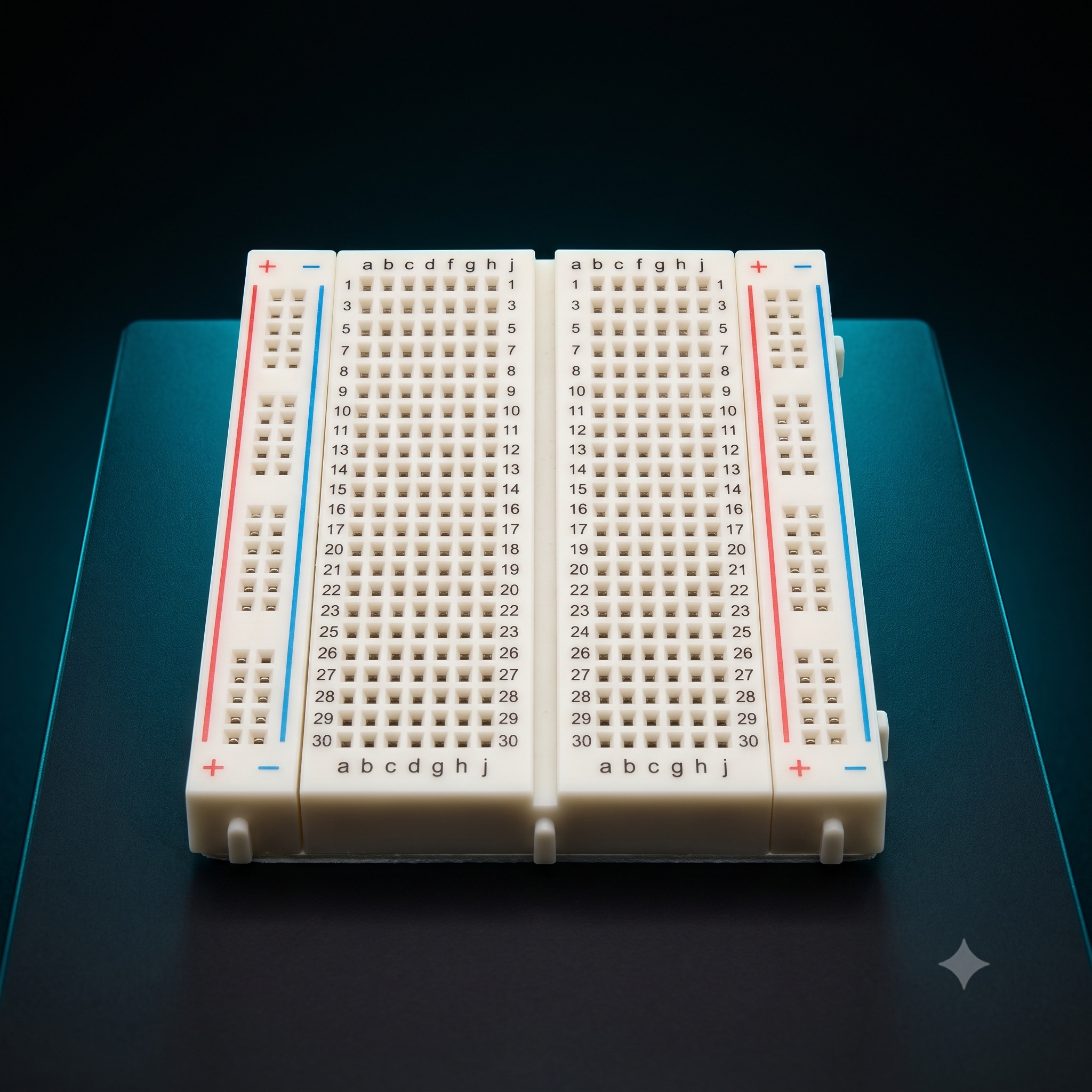 Solderless 400 pin breadboard – Normal Quality — Power & Components