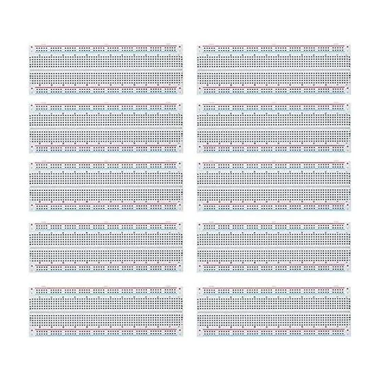 Solderless 800-pin Breadboard — Back view