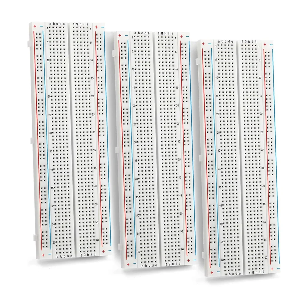 Solderless 800-pin Breadboard — Connectors & Wires